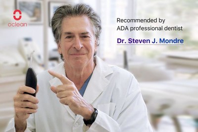 Oclean W1 is recognized by an ADA professional dentist